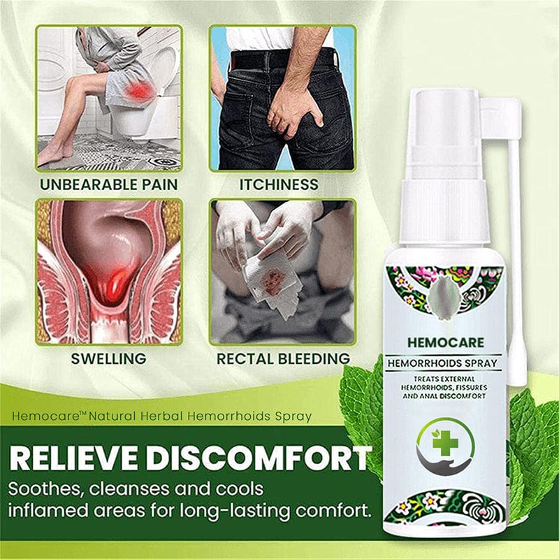 Herbal Piles - Hemorrhoids Relief Spray ( Buy 1 Get 1 ) Zaavio™️