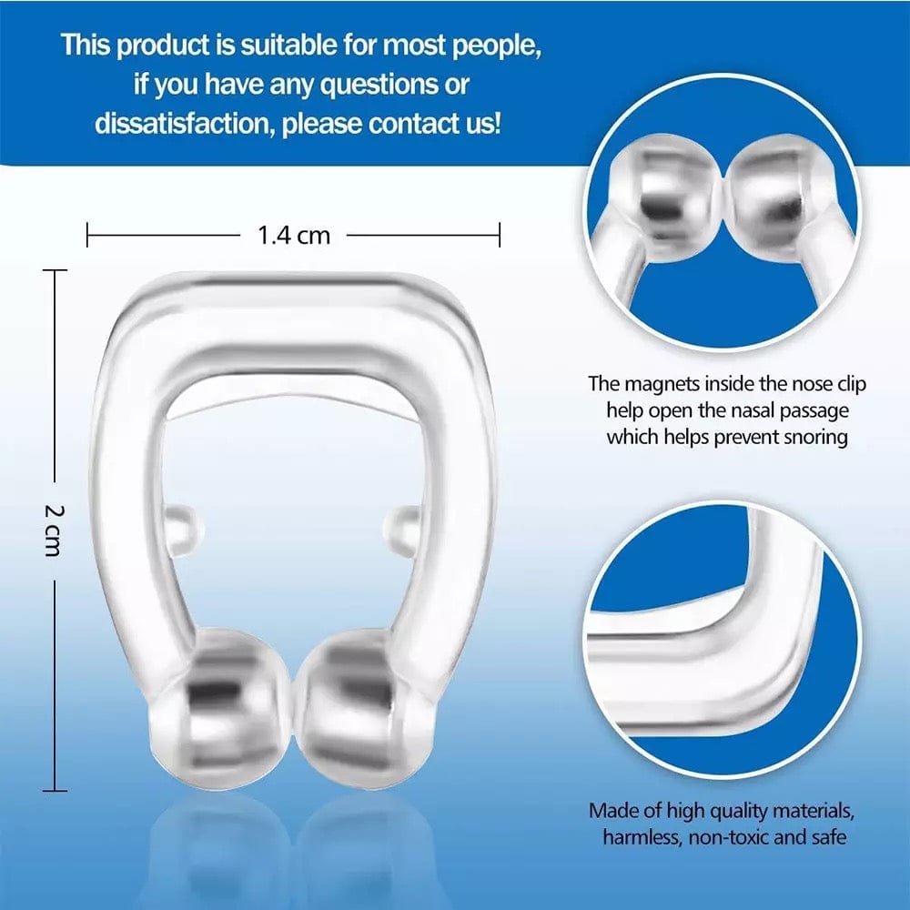 Home Improvement Anti Snore Magnetic Nose Clip Zaavio®
