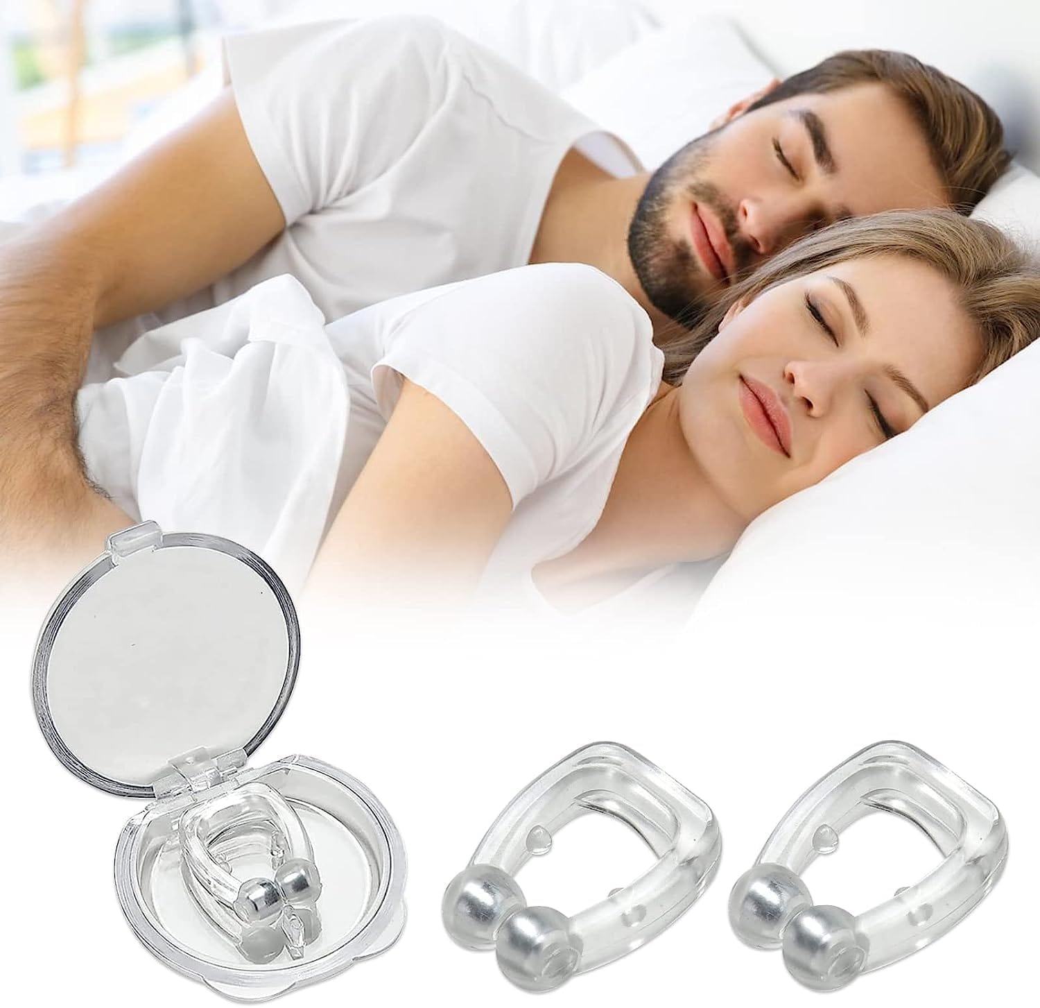 Home Improvement Anti Snore Magnetic Nose Clip Zaavio®