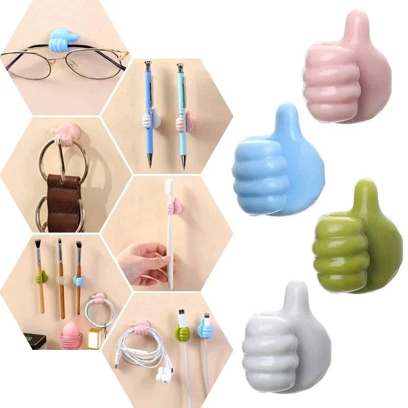 Home Improvement Creative Thumbs Up Shape Wall Hook Zaavio®
