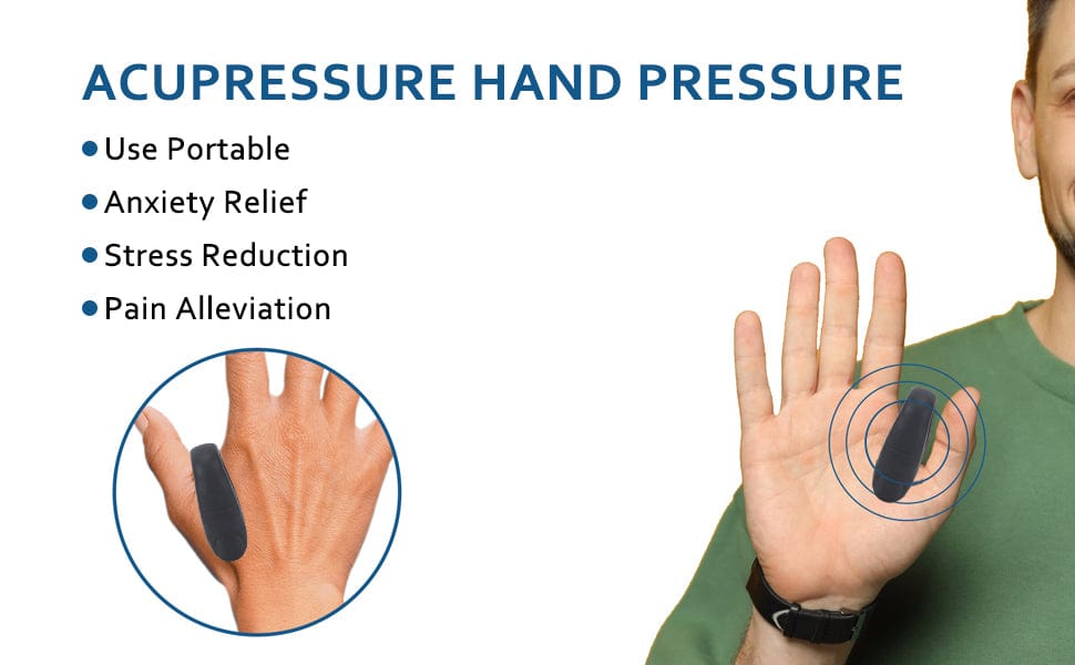 Home Sugar Control LI4 Acupressure Point Clip Zaavio®