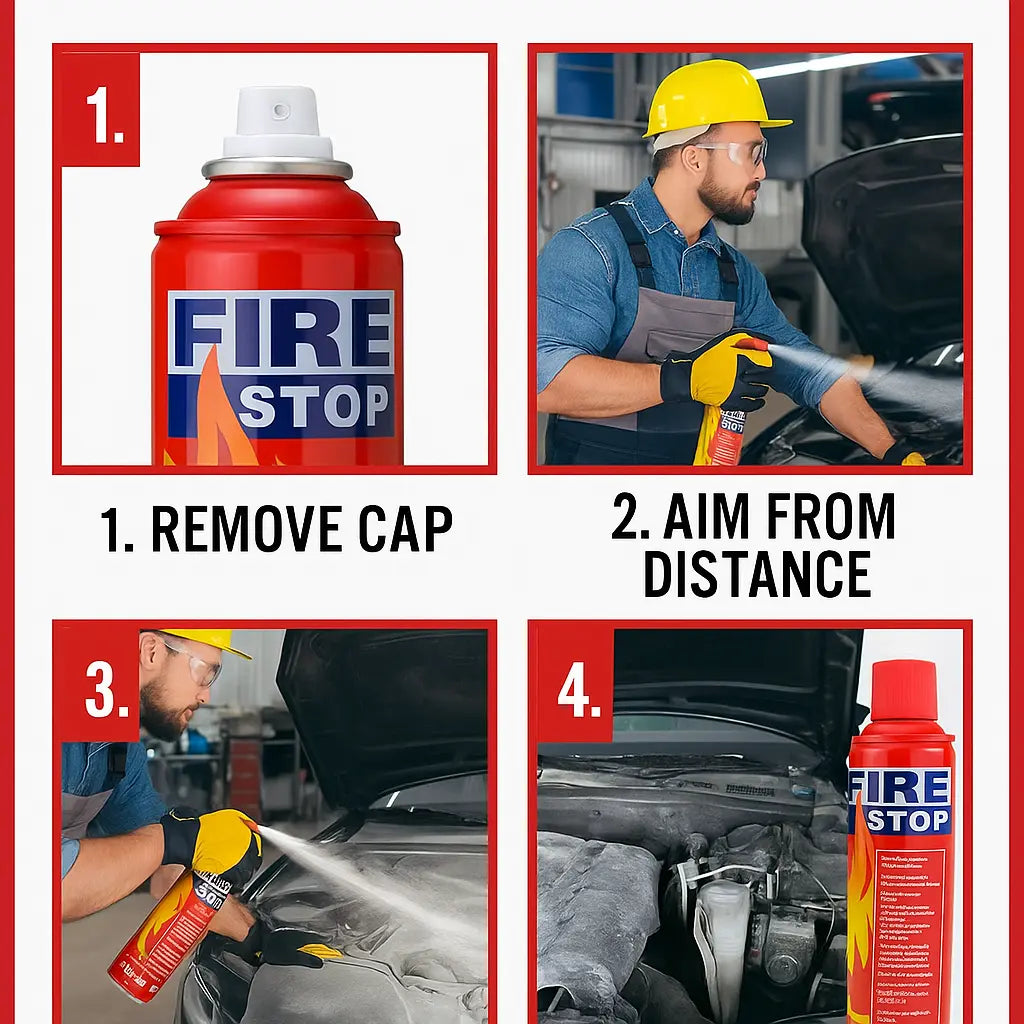 FireStop™ Car & Home Fire Extinguisher