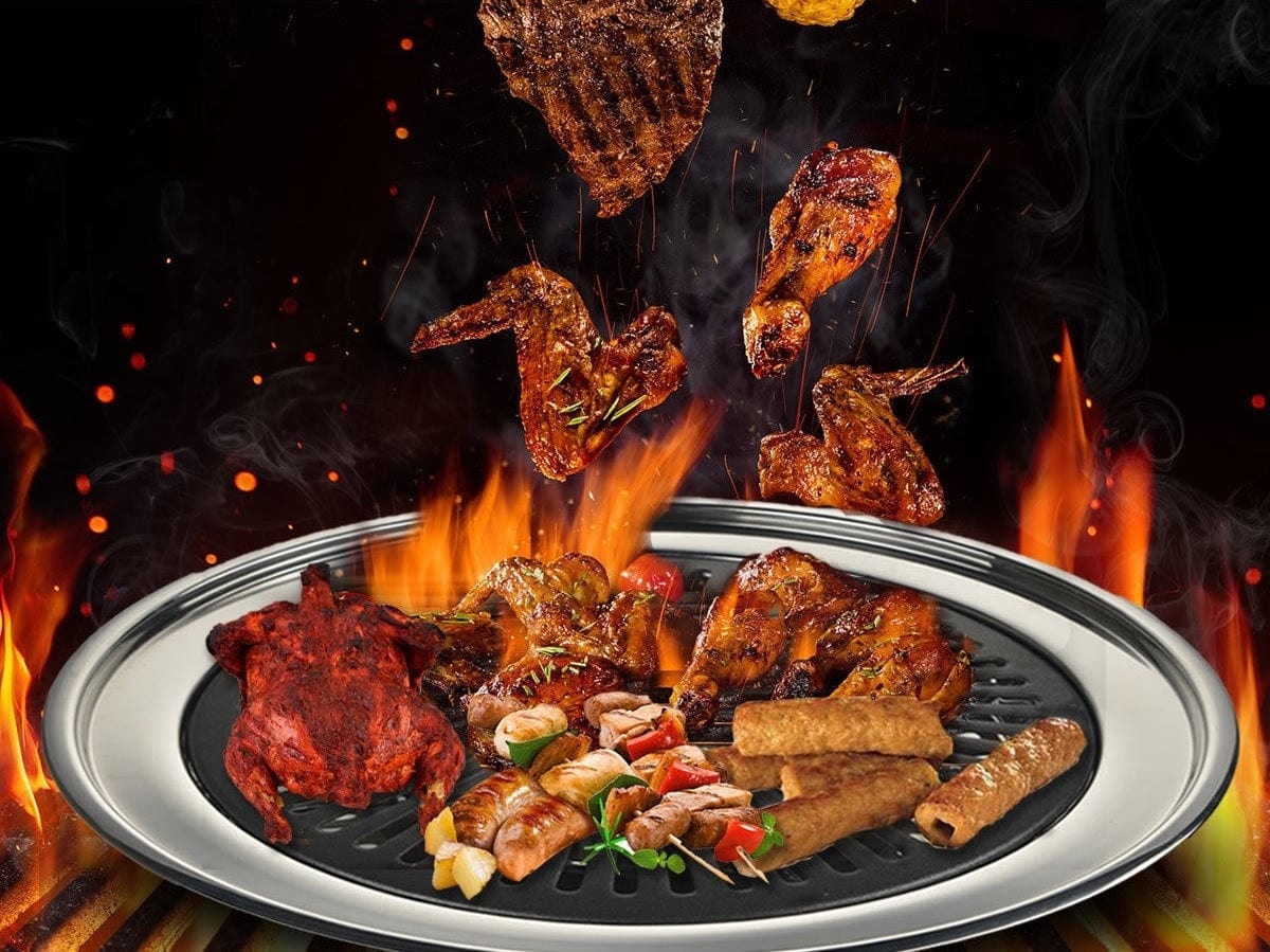 Indoor Gas Smokeless Barbeque Grill Zaavio®