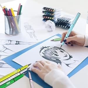 inkless pencil Inkless mechanical pencil Reusable and Erasable Metal Writing Pens Replaceable Graphite Nib My Cookware Shop