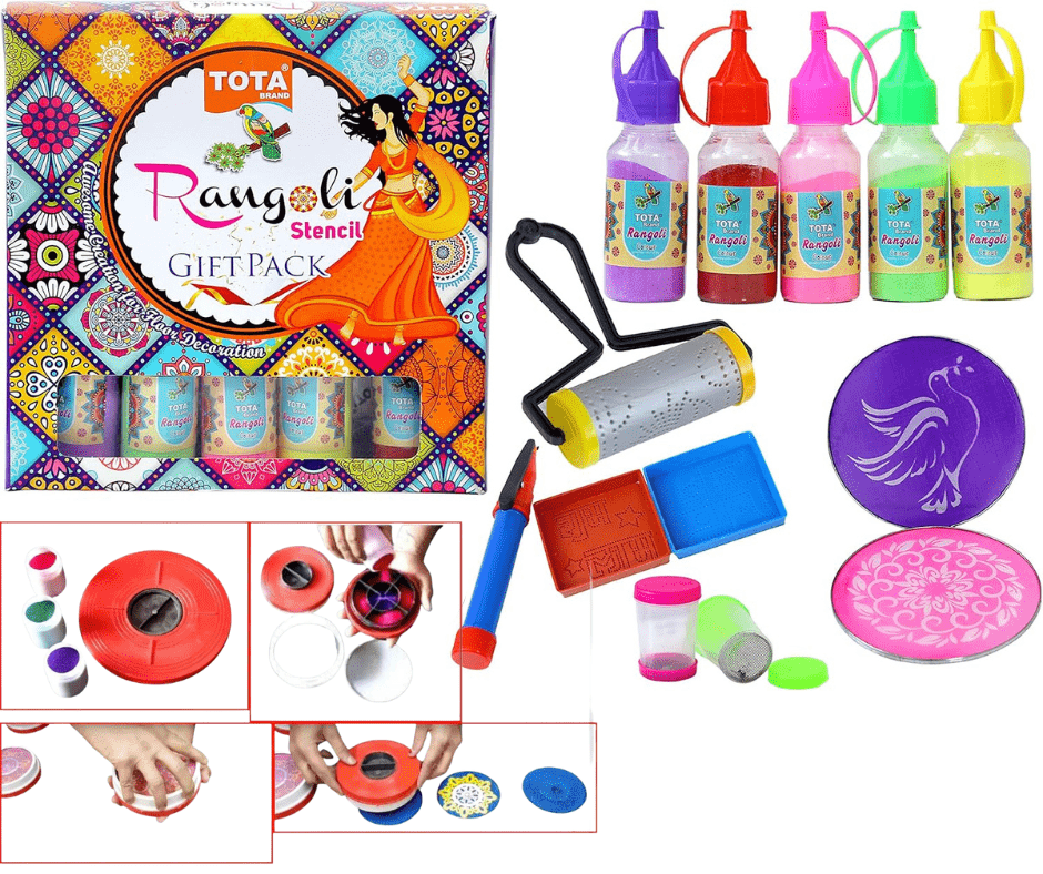 Instant Rangoli Kit Zaavio®