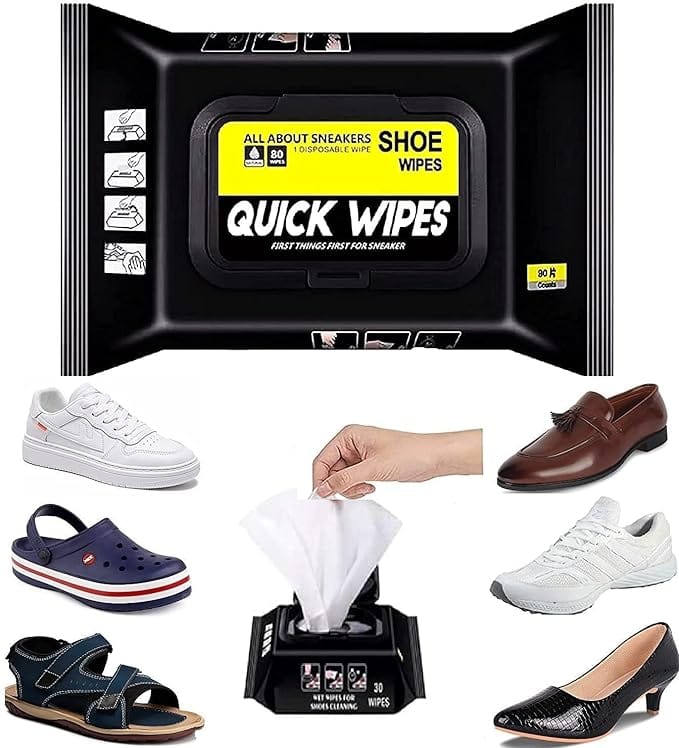 Instant Shoe Cleaning Wipes Buzz Bajar