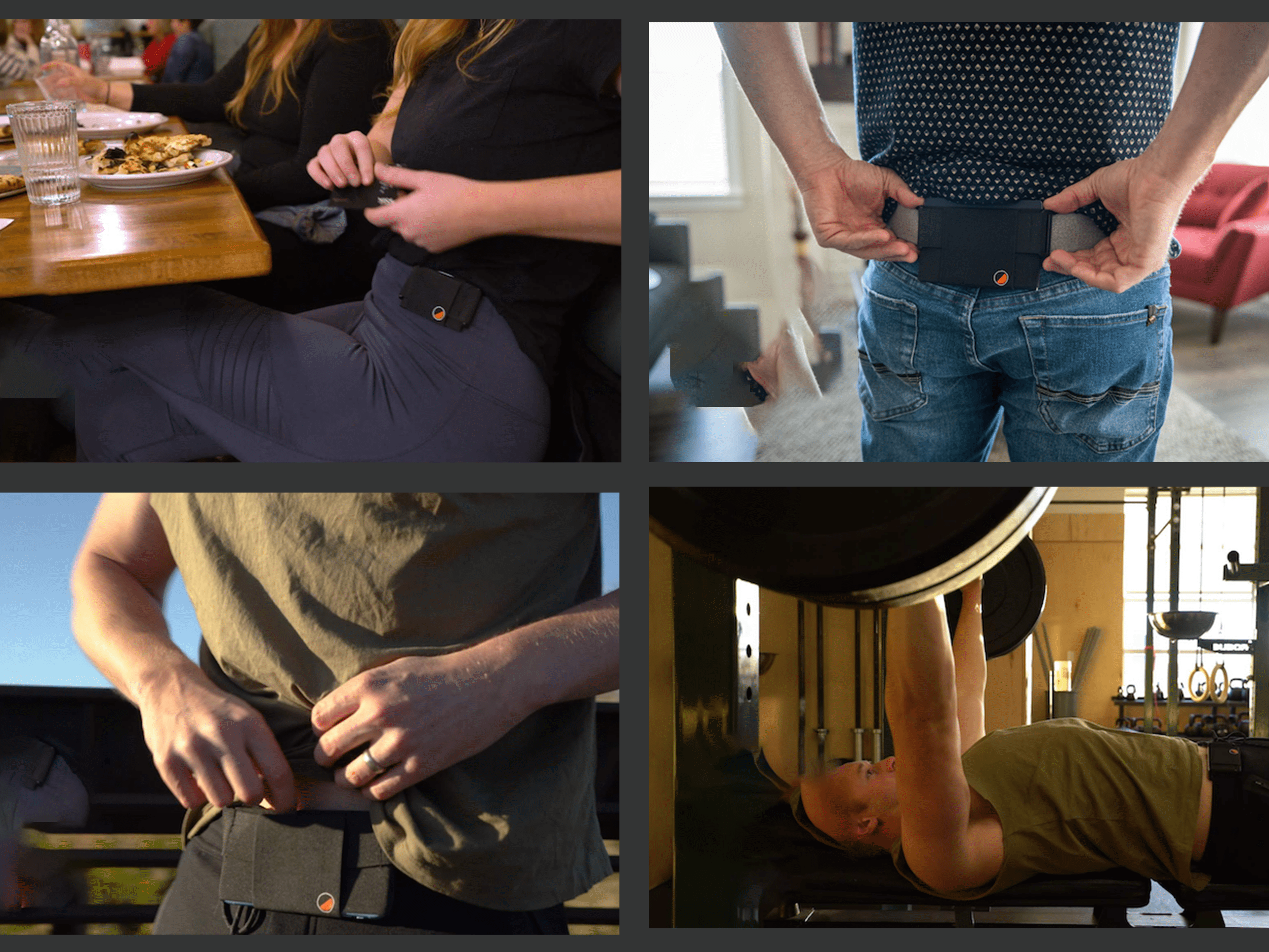 Invisible Mini Belt Wallet Zaavio®️