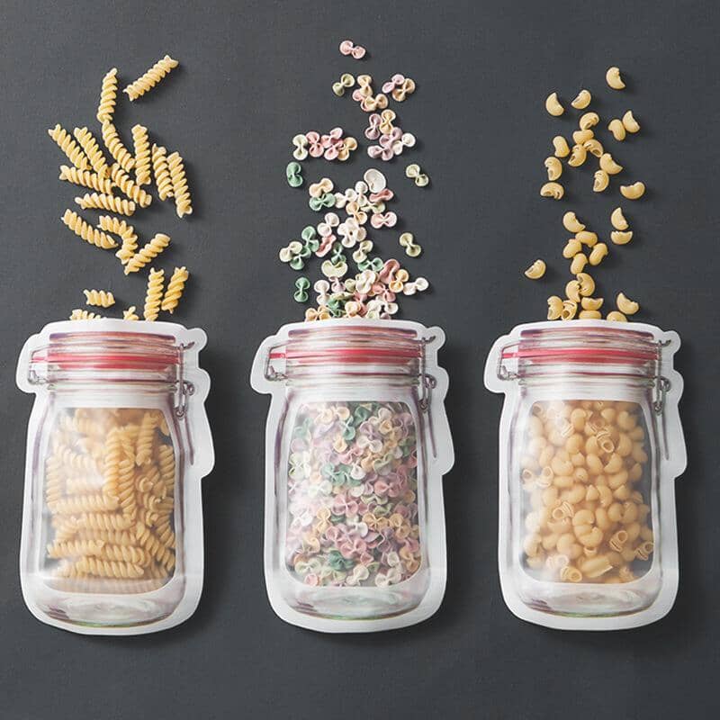 Jar Shape Food Storage Pouch Zaavio®