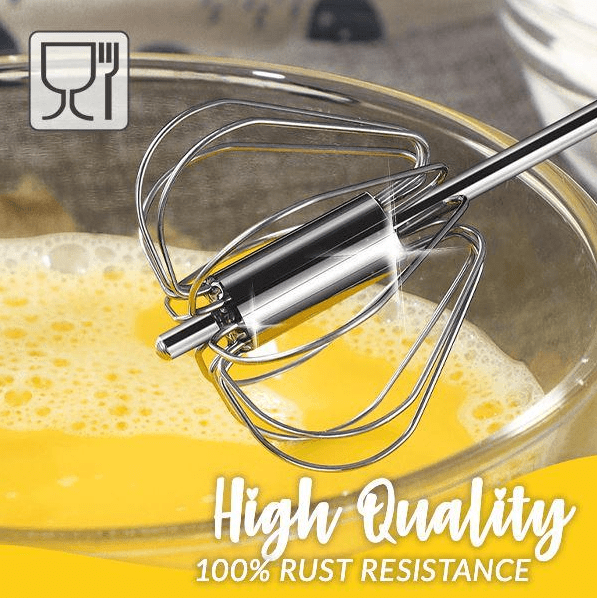 ✨Kicthen Hot Sale-Stainless Steel Semi-Automatic Whisk Simonlity