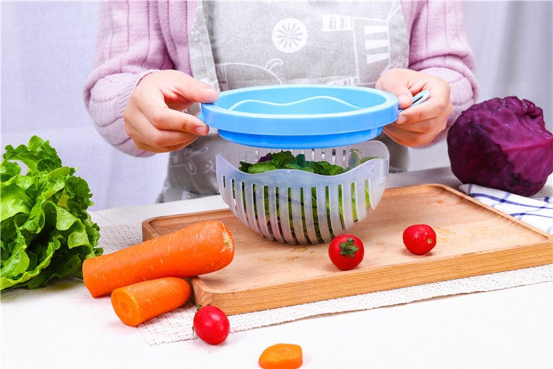 Kitchen Tools Salad Cutter Bowl Zaavio®️