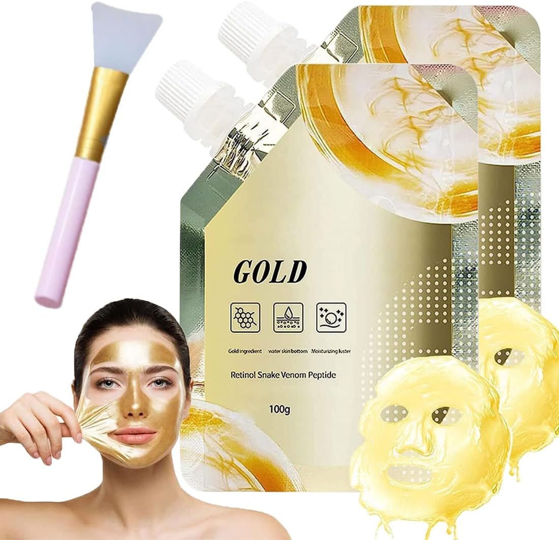 Korean Retinol snake venom gold mask BeeSky