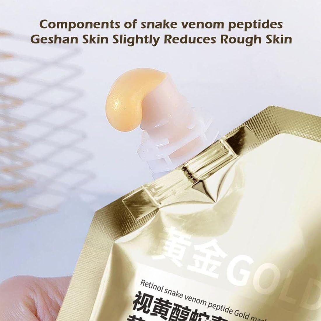 Korean Retinol snake venom gold mask BeeSky