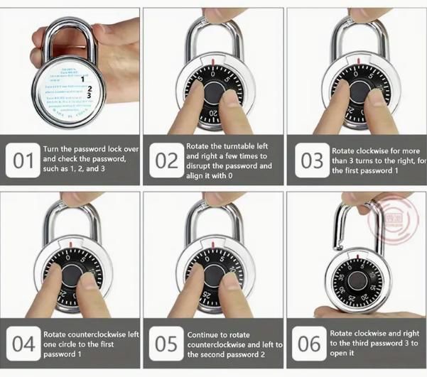 DialGuardzi™ Standard Dial Combination Lock