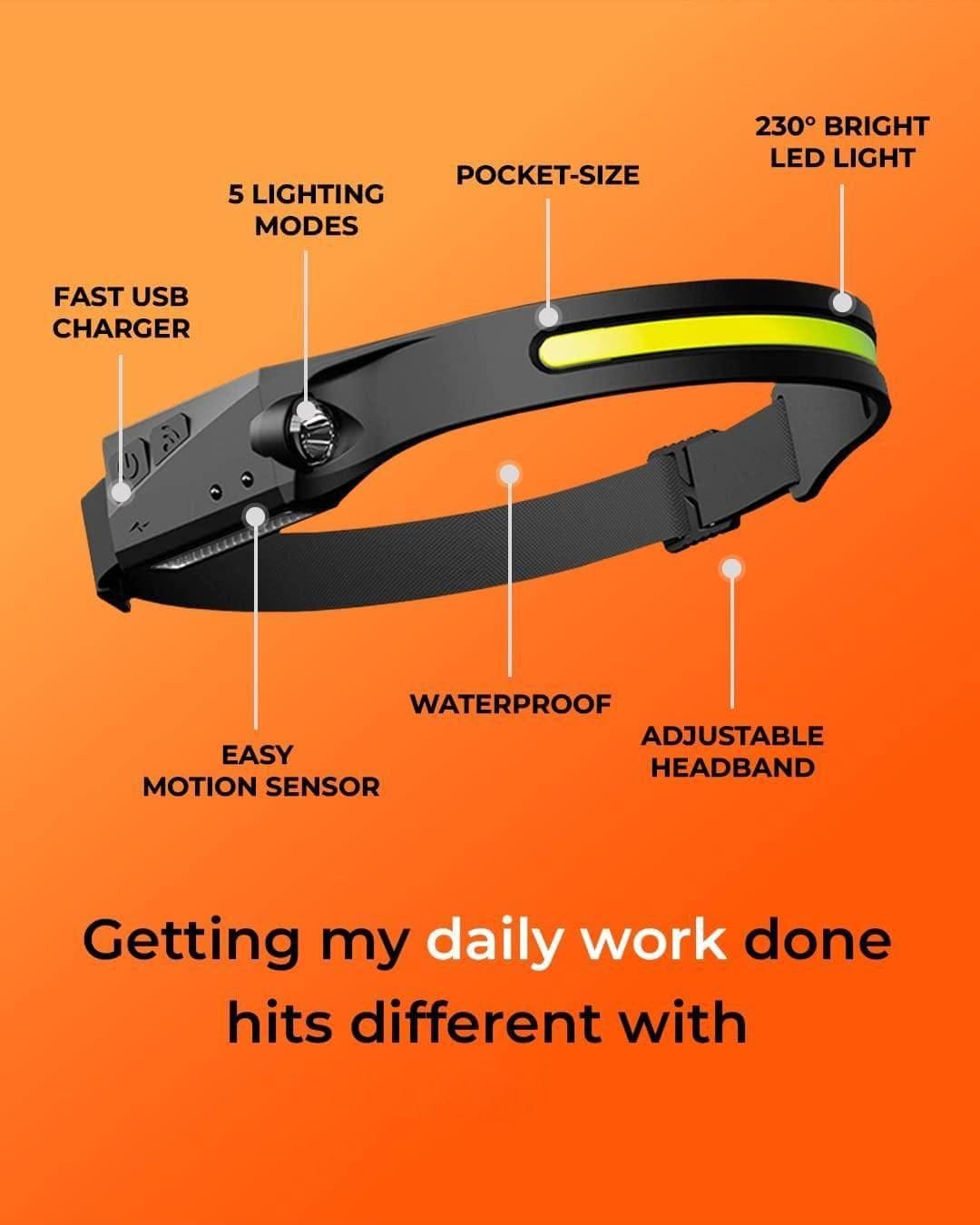 LED Camping Headlamp Zaavio®