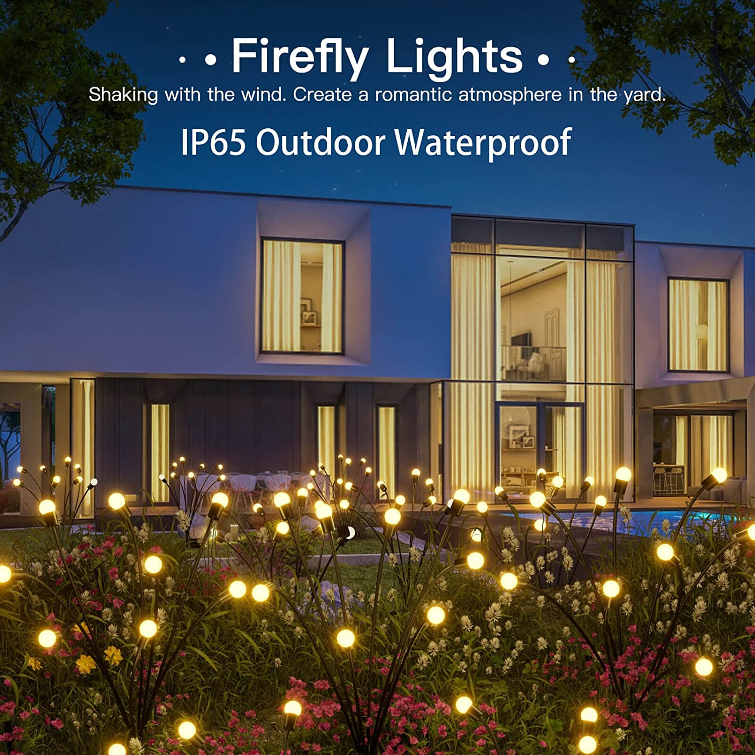 Lighting Enchanting Firefly Lights : Unique Solar Powered Garden Lights Home Remedy India