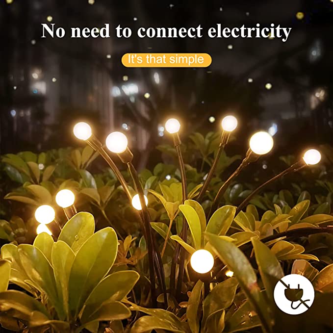 Lighting Enchanting Firefly Lights : Unique Solar Powered Garden Lights Home Remedy India