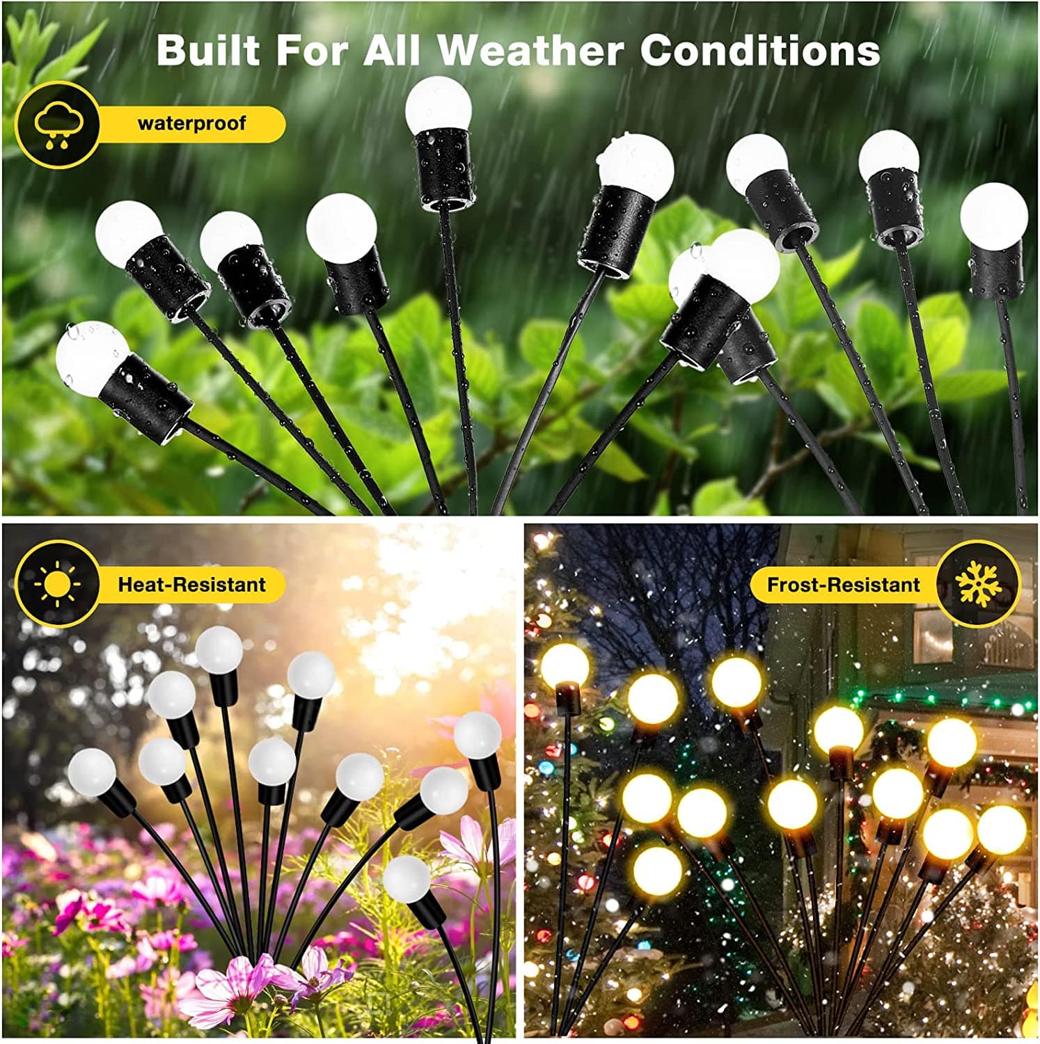 Lighting Enchanting Firefly Lights : Unique Solar Powered Garden Lights Home Remedy India