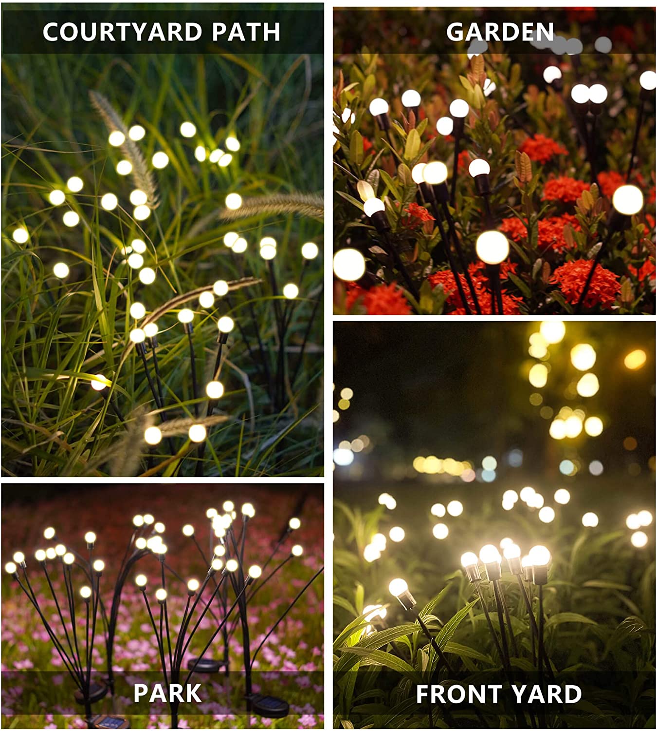 Lighting Enchanting Firefly Lights : Unique Solar Powered Garden Lights Home Remedy India