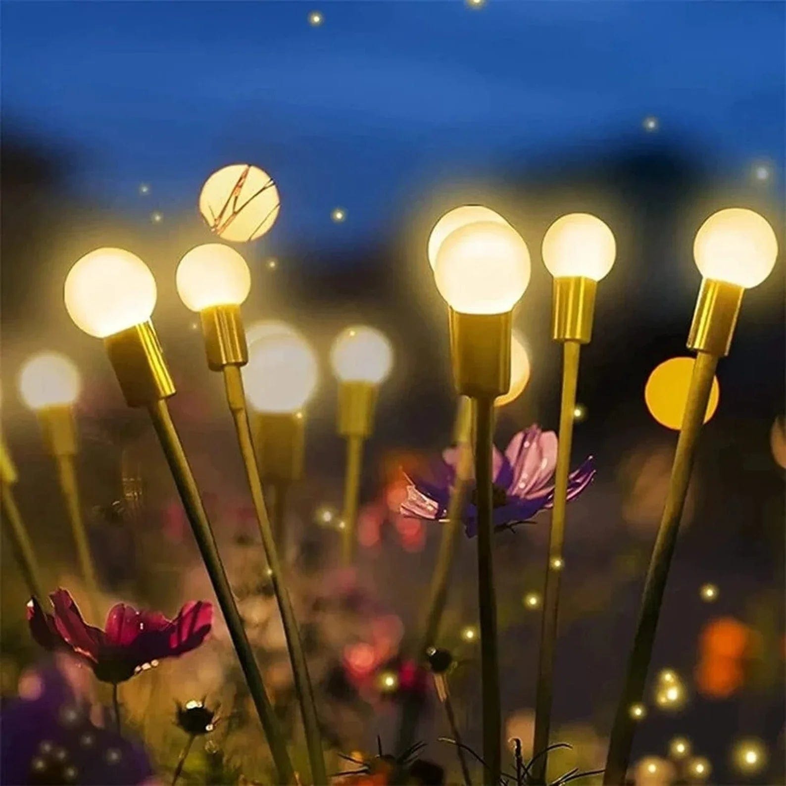 Lighting Enchanting Firefly Lights : Unique Solar Powered Garden Lights Home Remedy India
