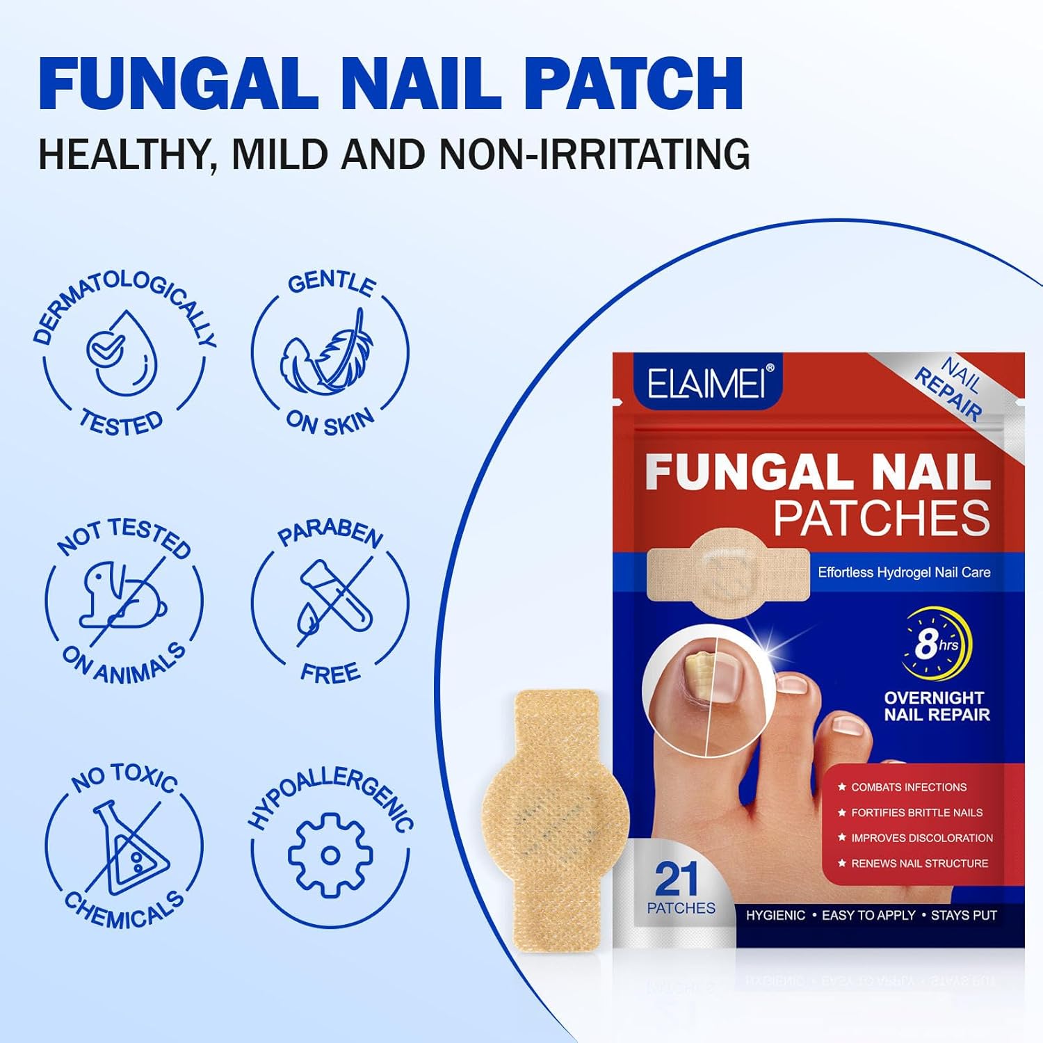 Fungal Nail Patches (Pack of 2)