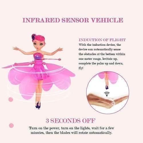 Magical Flying Fairy Doll | Flying Doll Childs Flying Fairy Doll Magical Toy Doll Magical Flying Fairy Doll Zaavio®