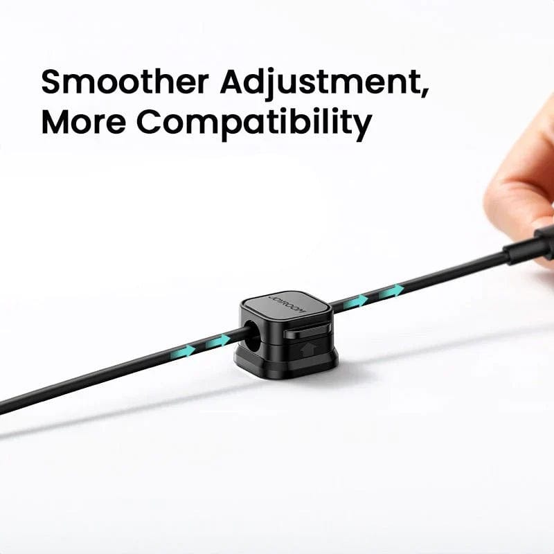 Magnetic Cable Clip (8 pcs) | Cable Holder Management Organizer Wire Clips Desk Cord Magnetic Cable Clip (8 pcs) Zaavio®