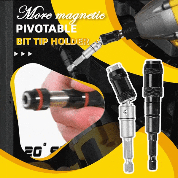 Magnetic swiveling bit tip holder Zaavio®️