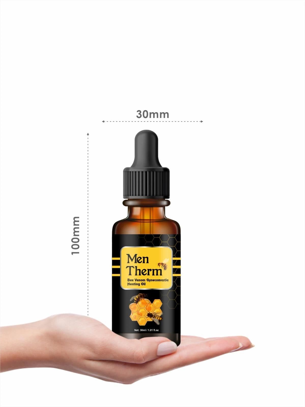 Men Therm Bee Venom Tightening Oil | Body Massage Oil For Men Relaxing Bee Venom Therm Oil For Adults Men Therm Bee Venom Tightening Oil Zaavio®