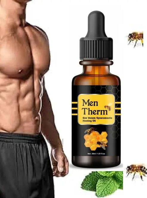 Men Therm Bee Venom Tightening Oil | Body Massage Oil For Men Relaxing Bee Venom Therm Oil For Adults Men Therm Bee Venom Tightening Oil Zaavio®