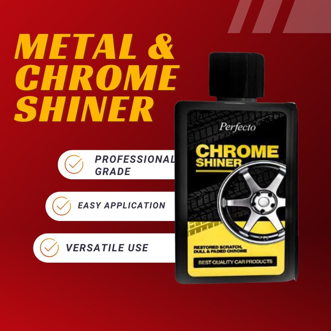 Metal & Chrome Shiner (Buy1 Get1 Free) Zaavio®