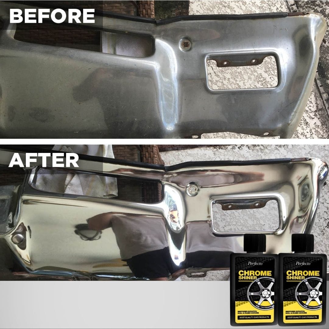 Metal & Chrome Shiner (Buy1 Get1 Free) Zaavio®