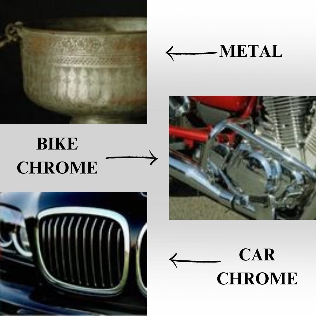Metal & Chrome Shiner (Buy1 Get1 Free) Zaavio®