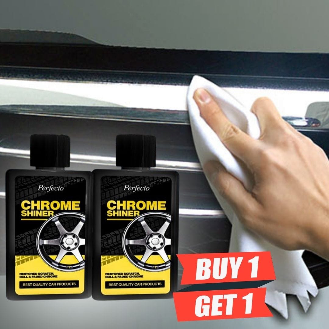 Metal & Chrome Shiner (Buy1 Get1 Free) Zaavio®