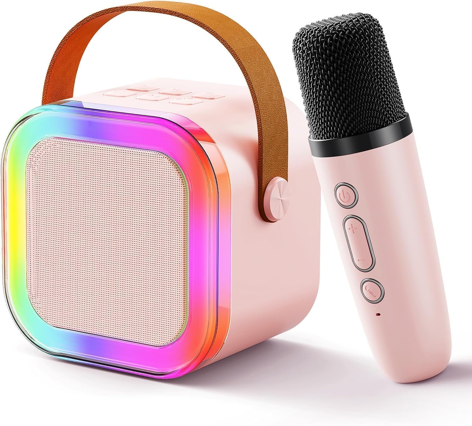 Mini Karaoke Speakers with Wireless Mic | Microphone And Speaker Wireless Mic Bluetooth Speakers Mini Karaoke Speakers with Wireless Mic Zaavio®