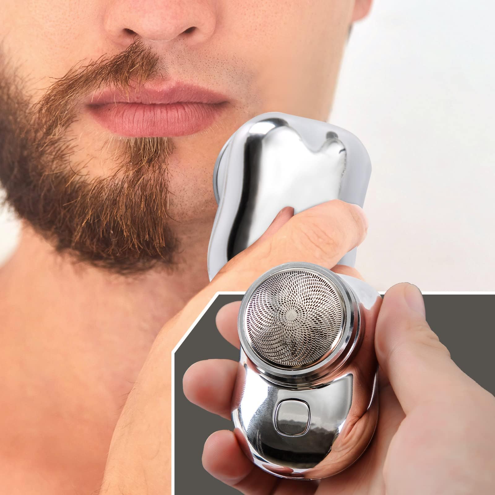 Mini Portable Electric Shaver for Men and Women Zaavio®️