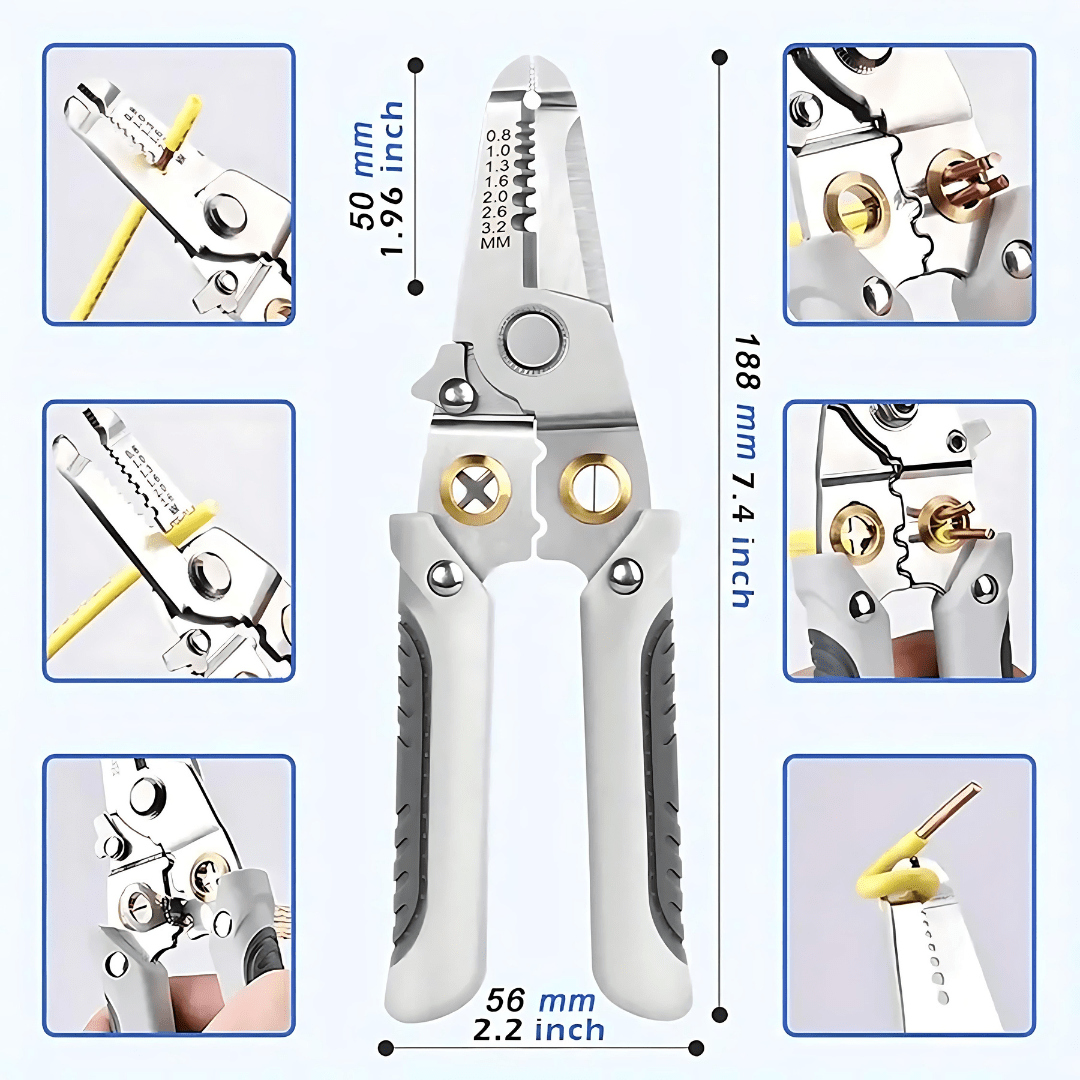 Multi-functional Wire Stripper & Cutter Zaavio®