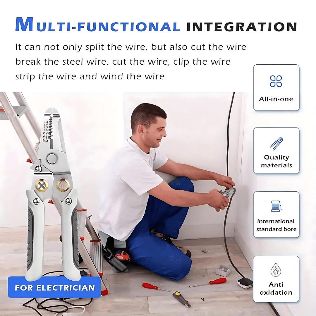 Multi-functional Wire Stripper & Cutter Zaavio®