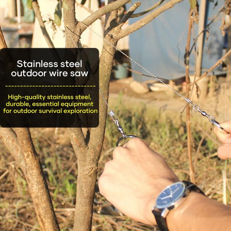 Multifunctional Emergency Steel Wire Saw Zaavio®️