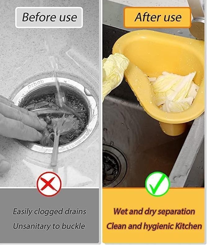 Multipurpose Plastic Kitchen Sink Organizer Corner Dish Pack of 2 Zaavio®