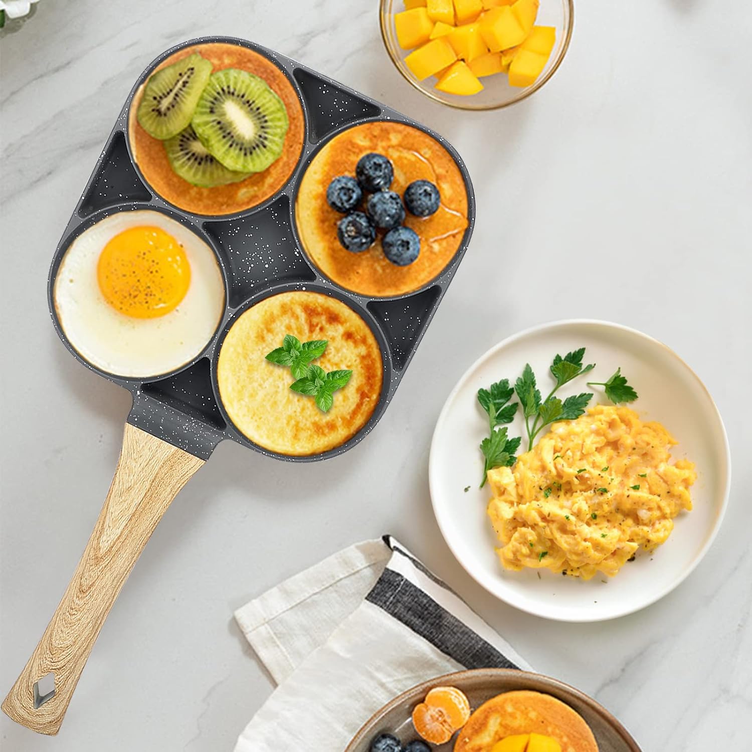 Non Stick Pan Frying Pan Nonstick Pans Omellete Cookware Egg Pan - Panzeo™️ Panzeo™️ Zaavio®