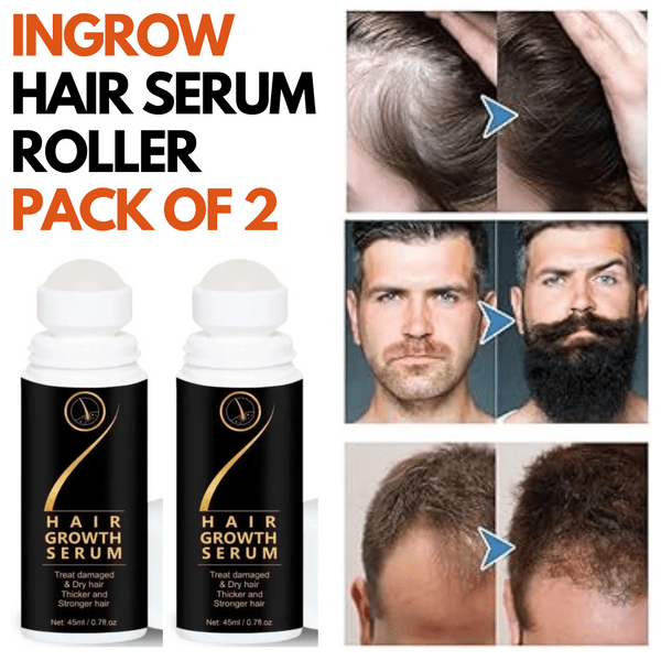 ORGANIC HAIR SERUM ROLLER (Pack of 2 ) (BUY 1 GET 1 FREE) Roposo Clout