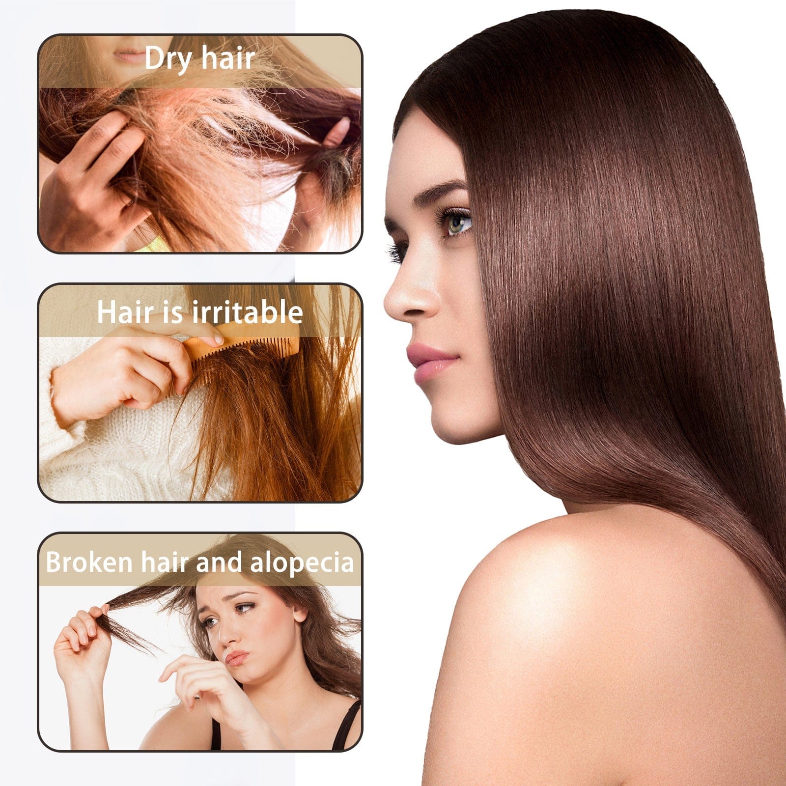 OUHOE Keratin Repair Hair Mask Zaavio®️