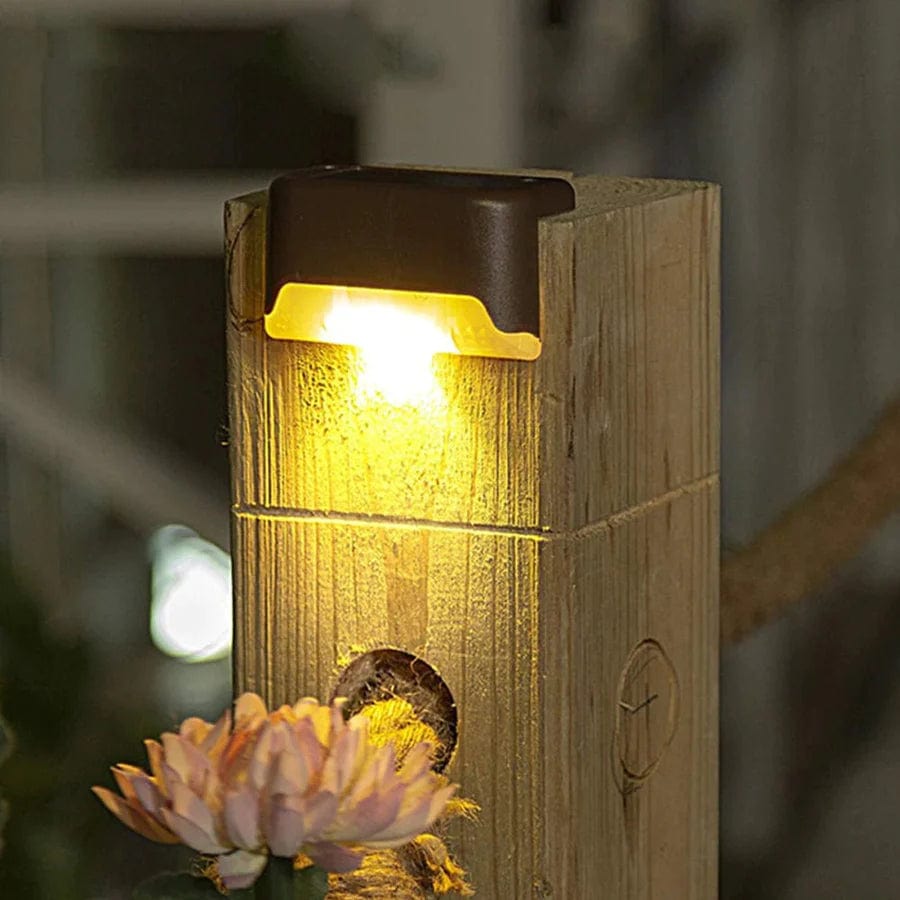 Pack of 10 Pcs @ Rs 1499 Solar Stair Lights (Pack of 10 Lights) Zaavio®