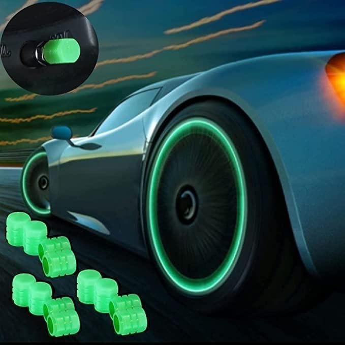 Pack of 4 Tyres Cap Universal Silicone Tyres Cap (Pack of 4) Roposo Clout