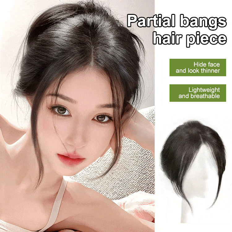 Partial Bangs Hair Piece Zaavio®️