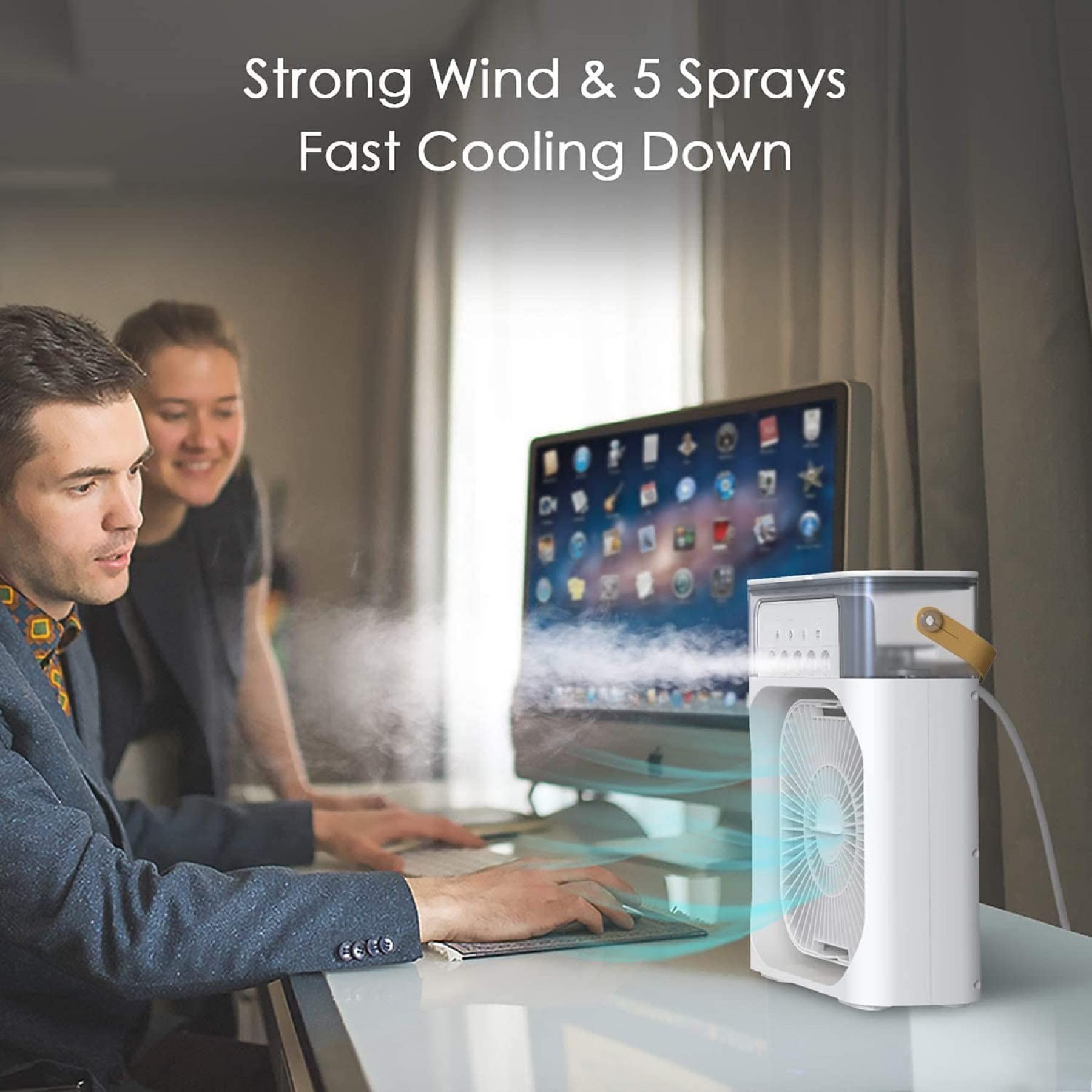 Portable Air Cooler Mini Air Conditioner Ac Cooler Fan - Portable 4-in-1 Mini Air Cooler Fan CoolerMaster™️ Portable 4-in-1 Mini Air Cooler Fan Zaavio®