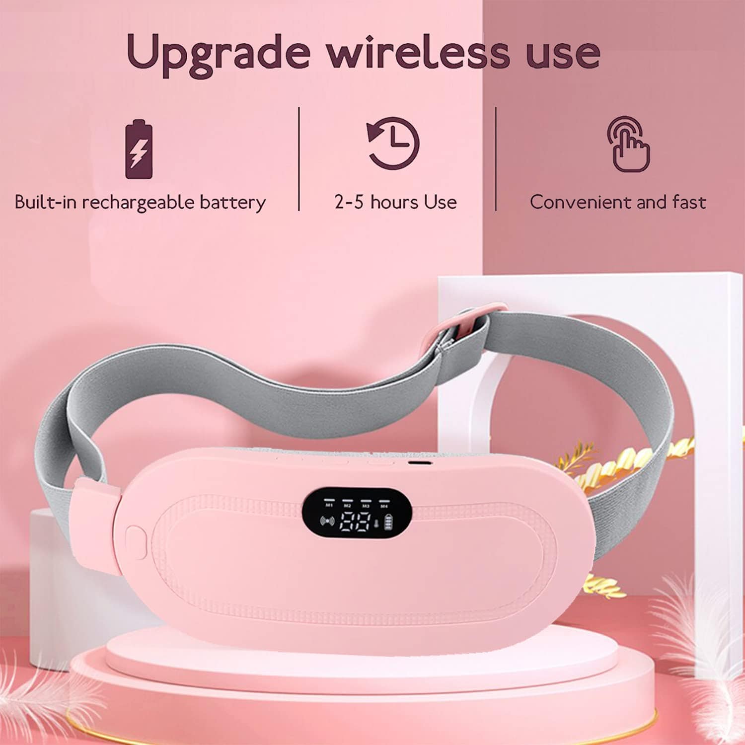 Portable Menstrual Belt and Massager Zaavio®️