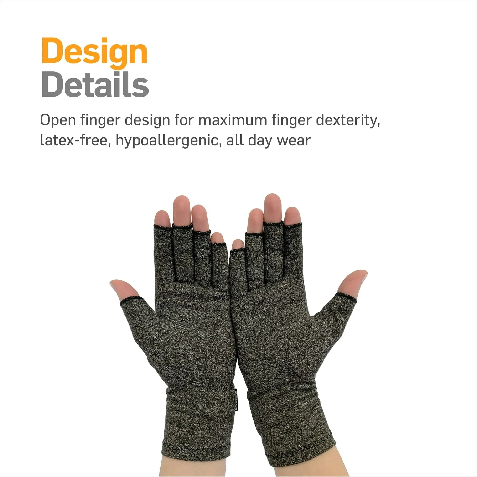Premium Bamboo Compression Gloves (Pack Of 2) Premium Bamboo Compression Gloves (Pack Of 2) Zaavio®