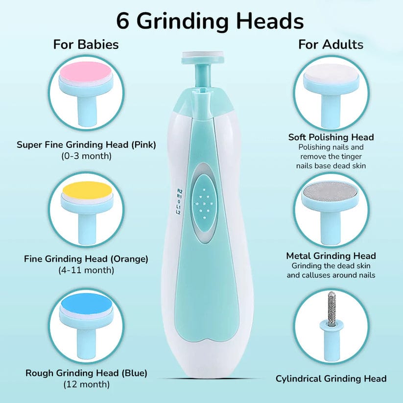 Premium LED Baby Nail Trimmer Kit Zaavio®