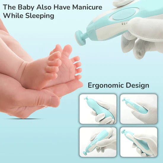 Premium LED Baby Nail Trimmer Kit Zaavio®